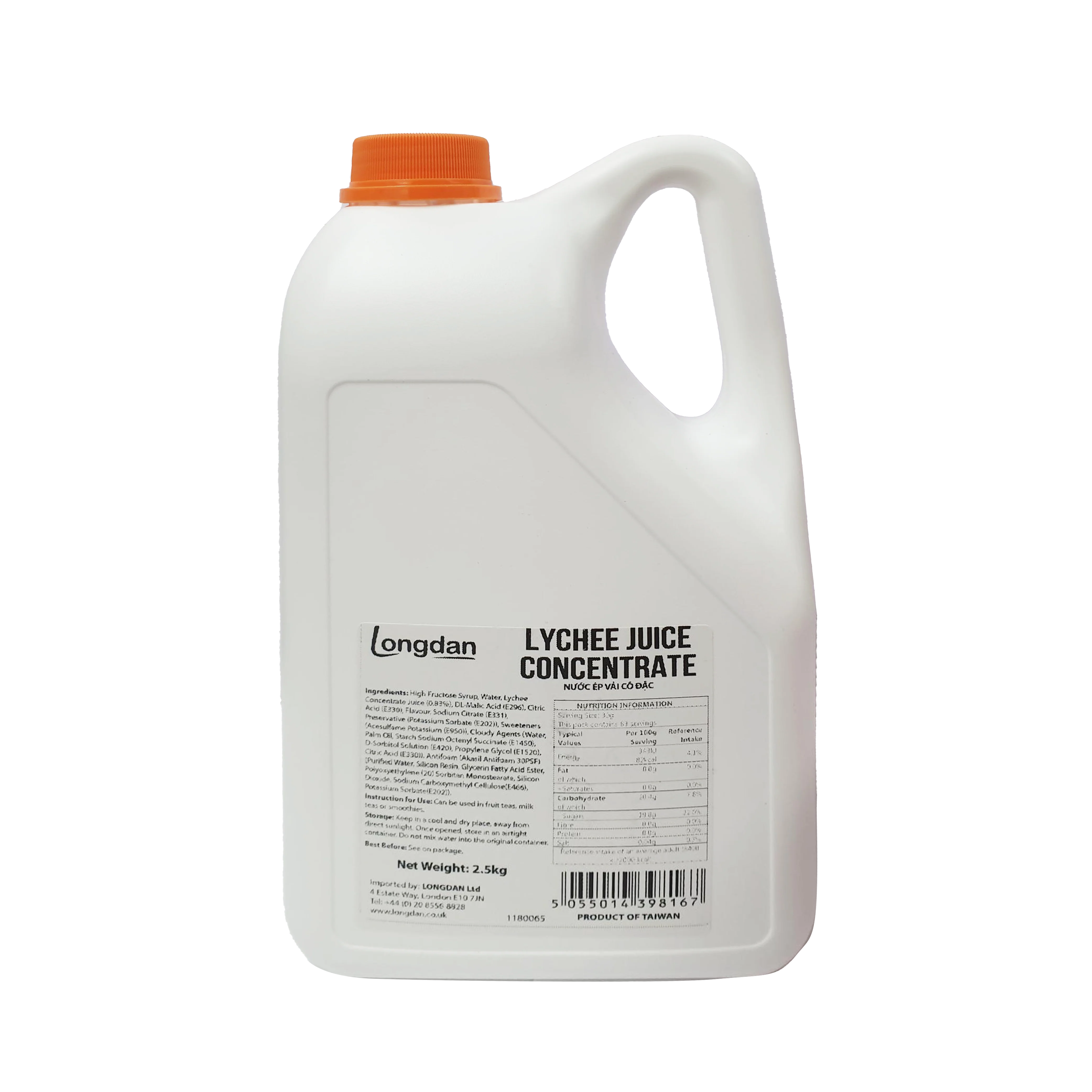 Longdan Lychee Juice Conc. 2.5kg (Case 6)
