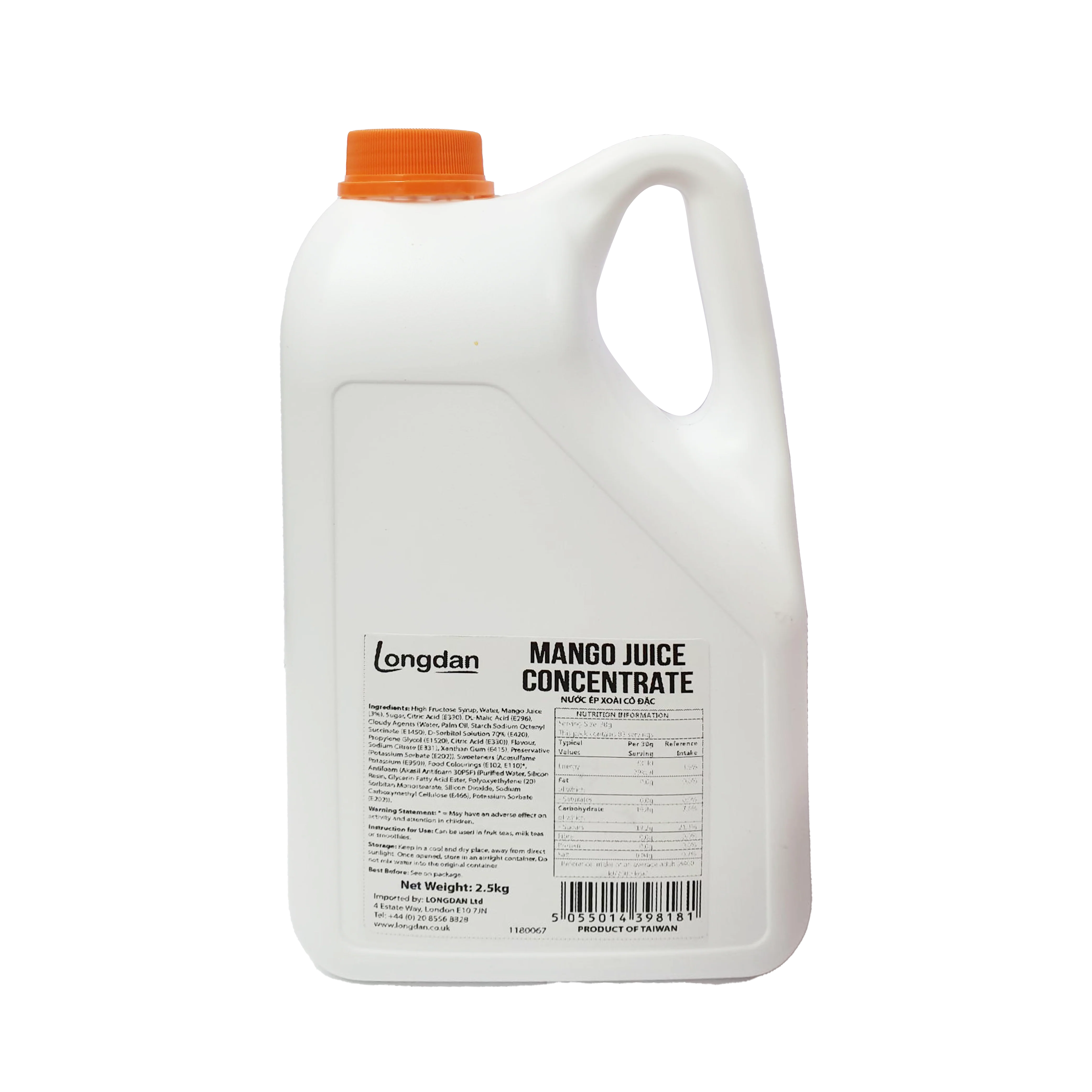 Longdan Mango Juice Conc. 2.5kg (Case 6)
