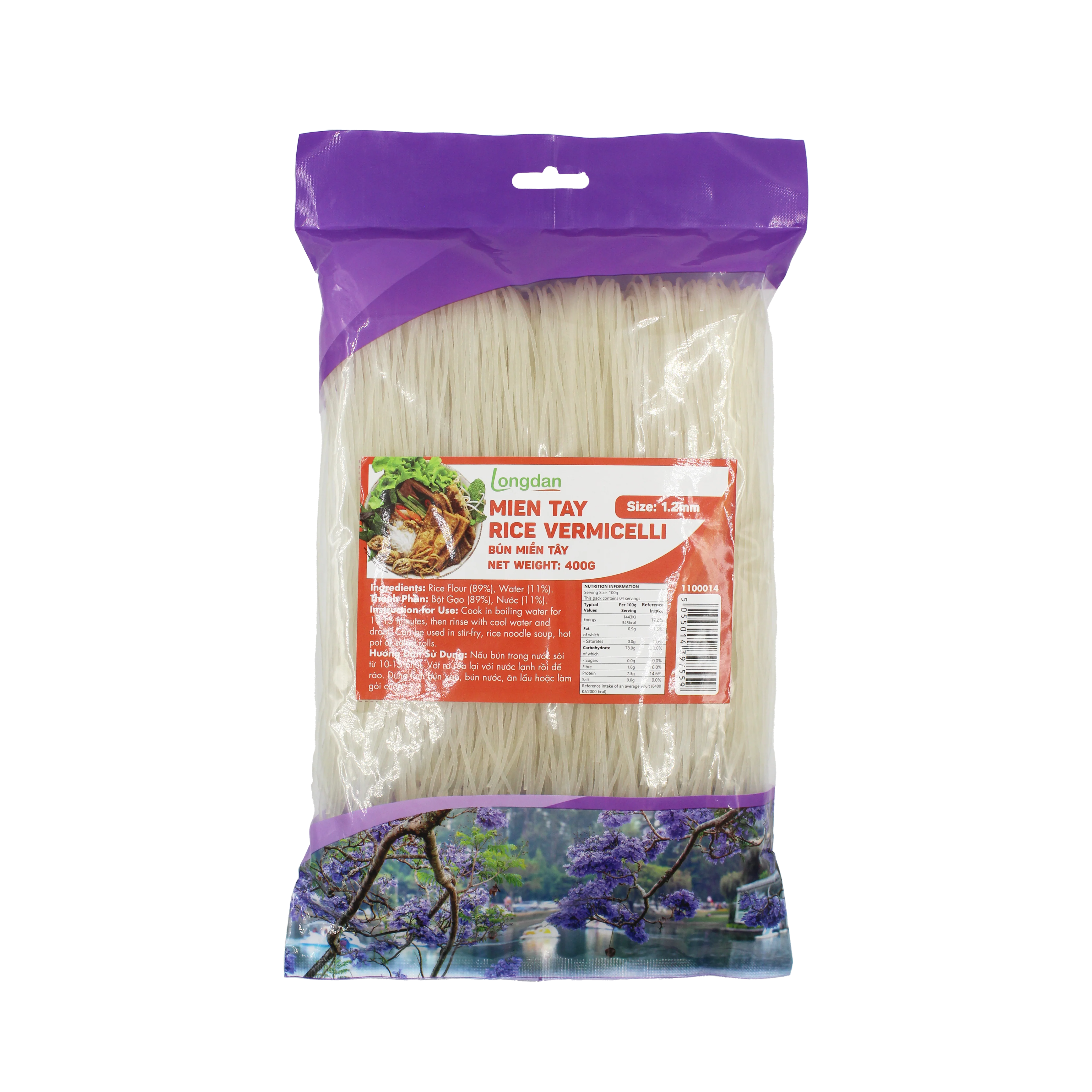 Longdan Mien Tay Rice Vermicelli 1.2mm 400gr