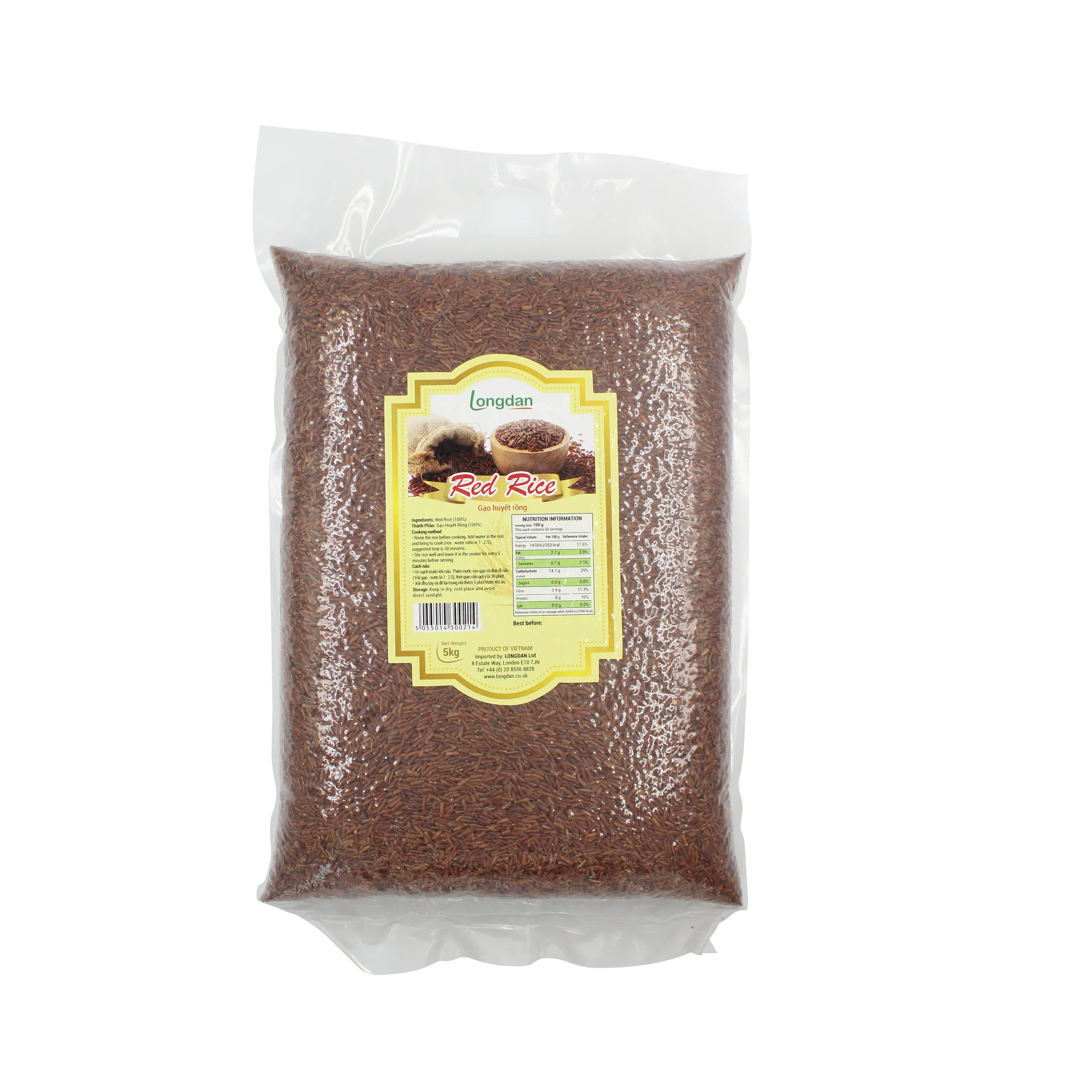 Longdan Red Rice 5kg (Case 2)