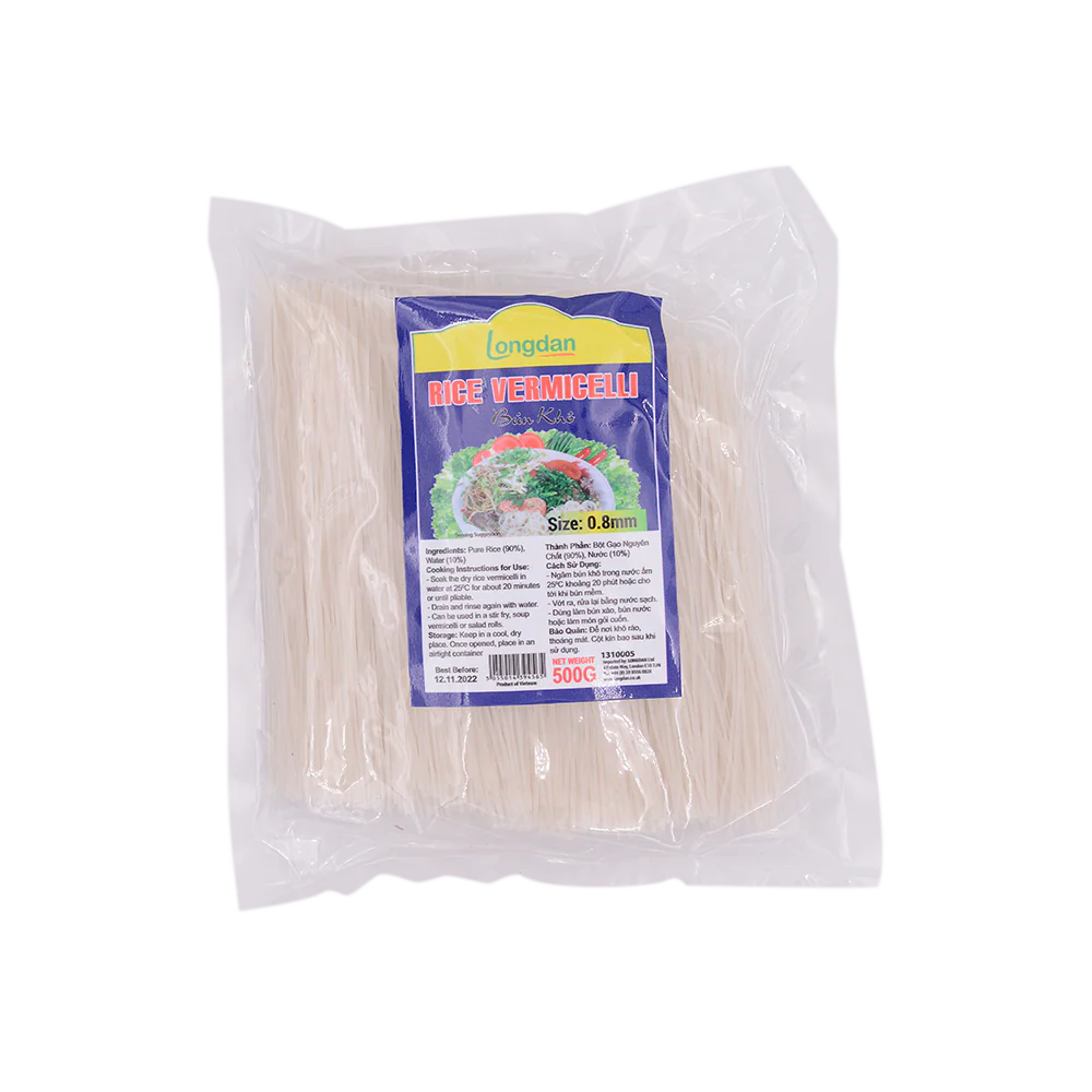 Longdan Rice Vermicelli 0.8mm 500g