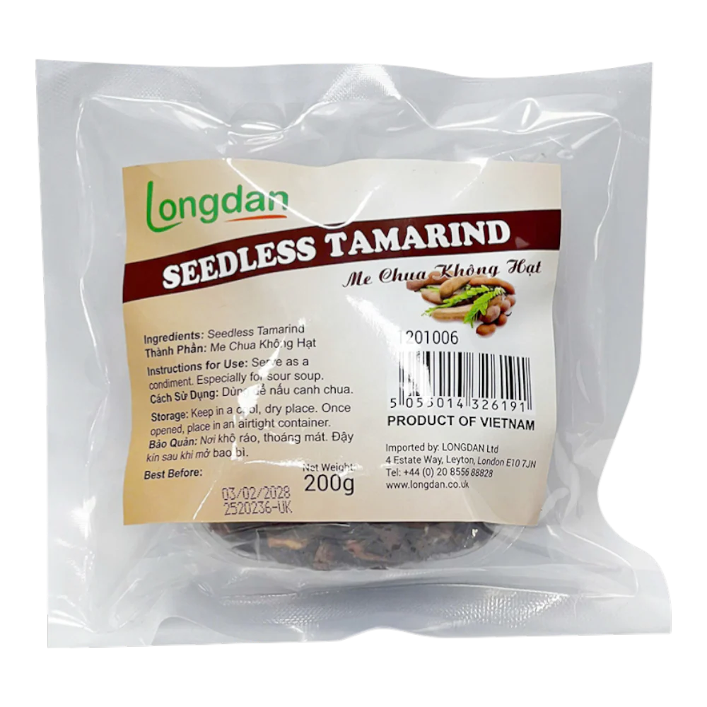 Longdan Seedless Tamarind 200g