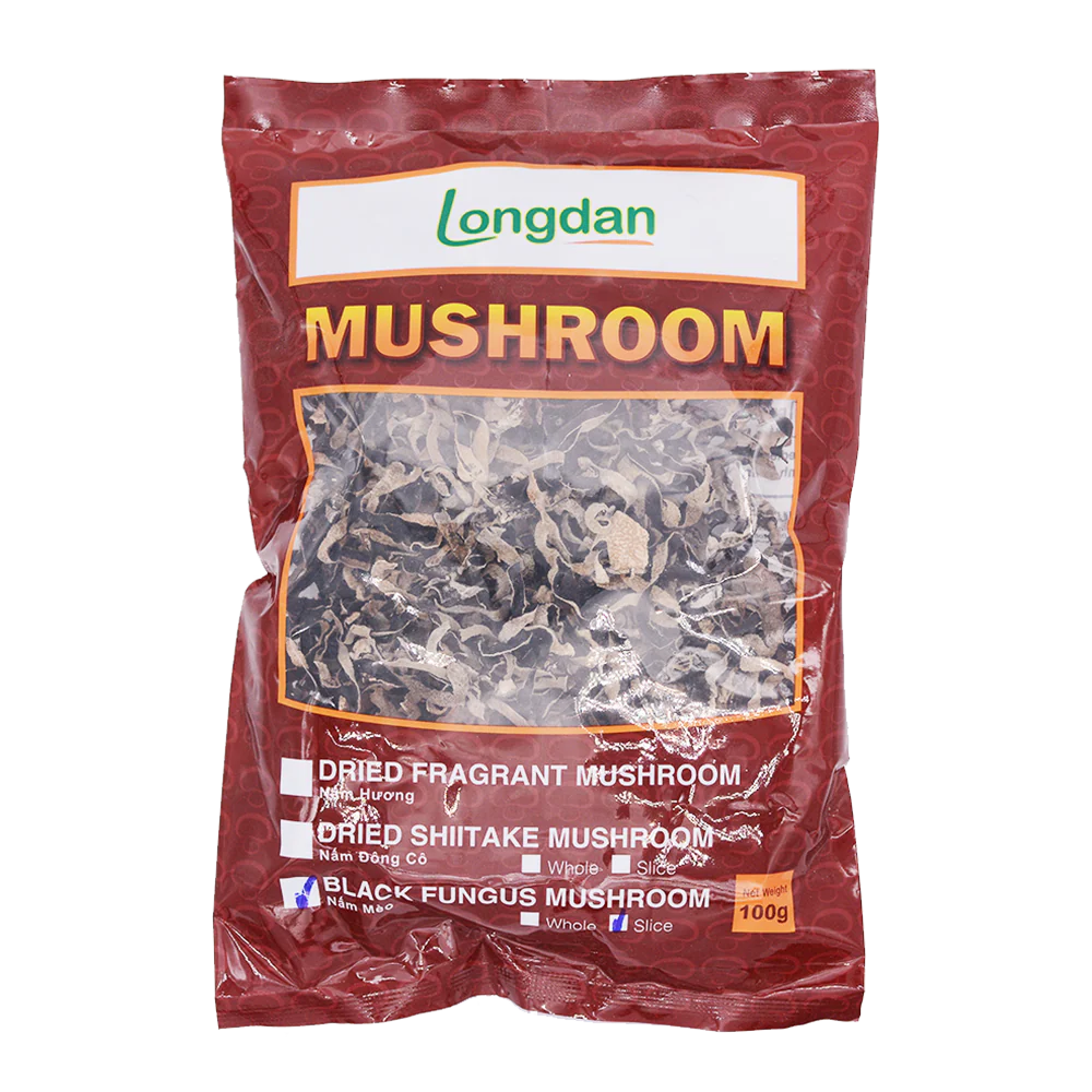 Longdan Shredded Black Fungus 100g