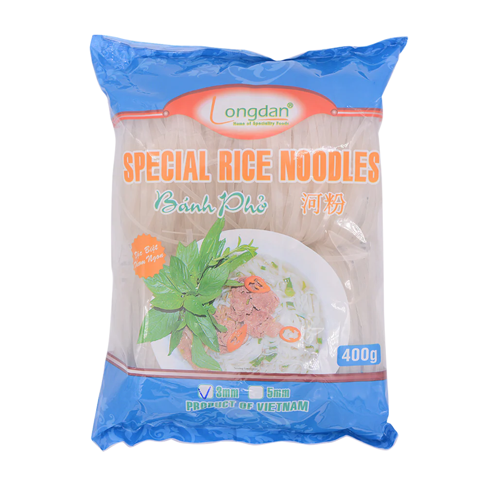 Longdan Special Rice Noodles 3mm 400g