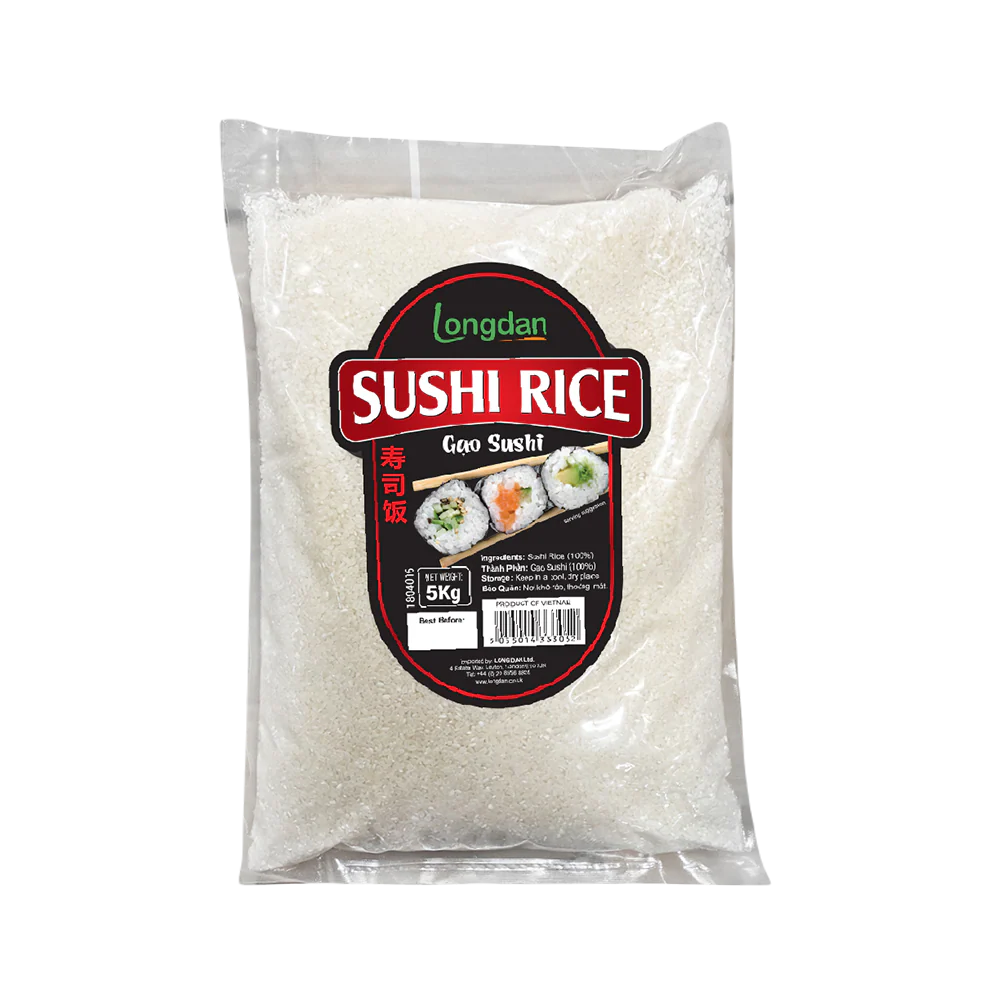 Longdan Sushi Rice 5kg (Case 2)