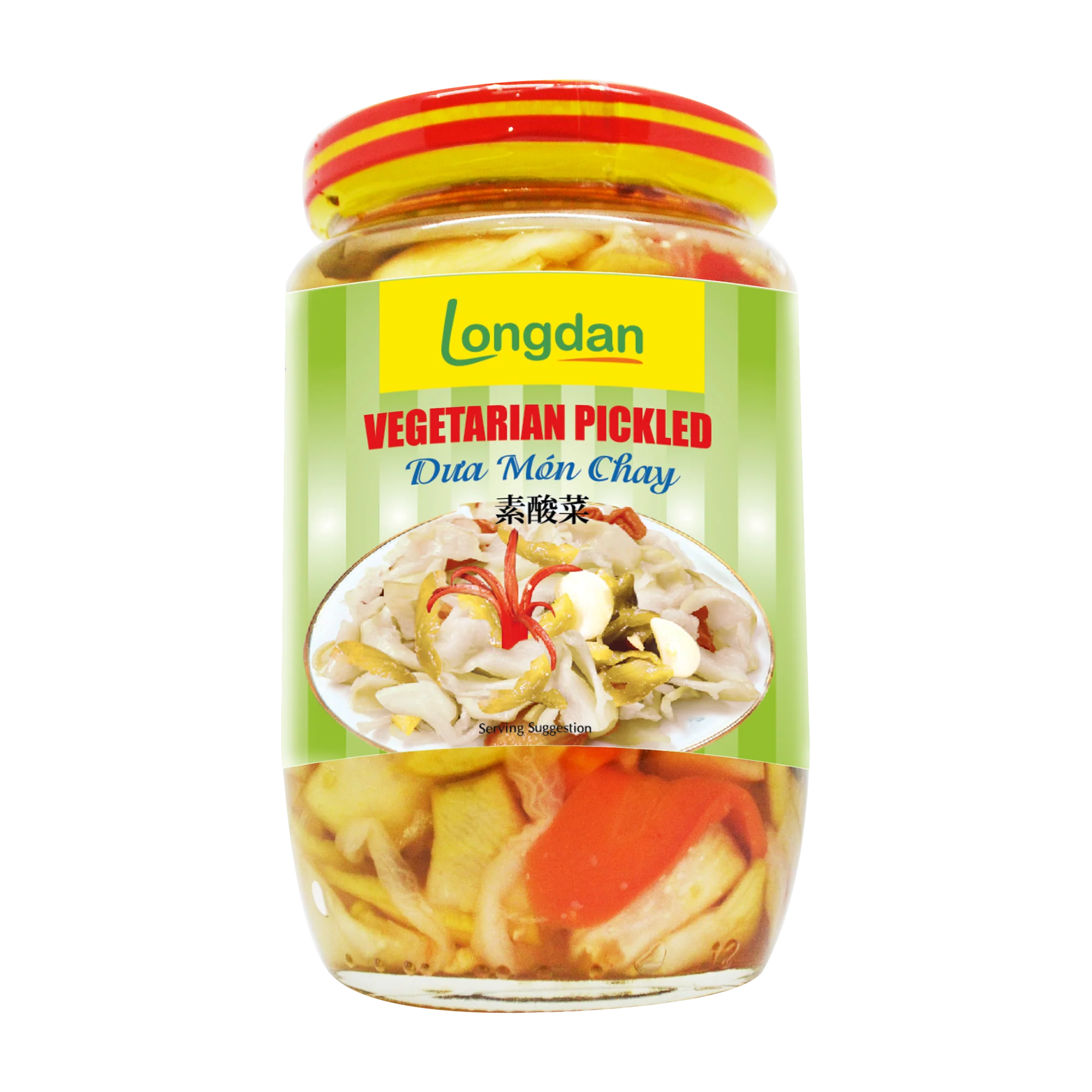 Longdan Vegetarian Pickled 400g