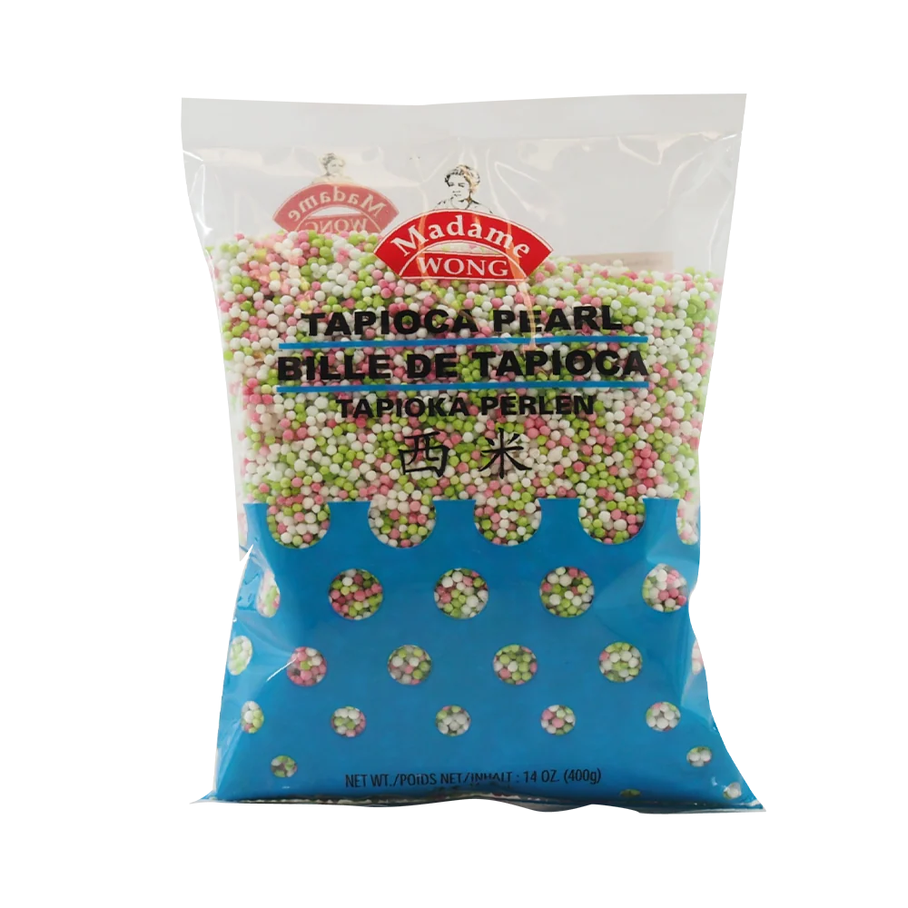 MADAME WONG Tapioca Pearl Colour 400g (Case 50)