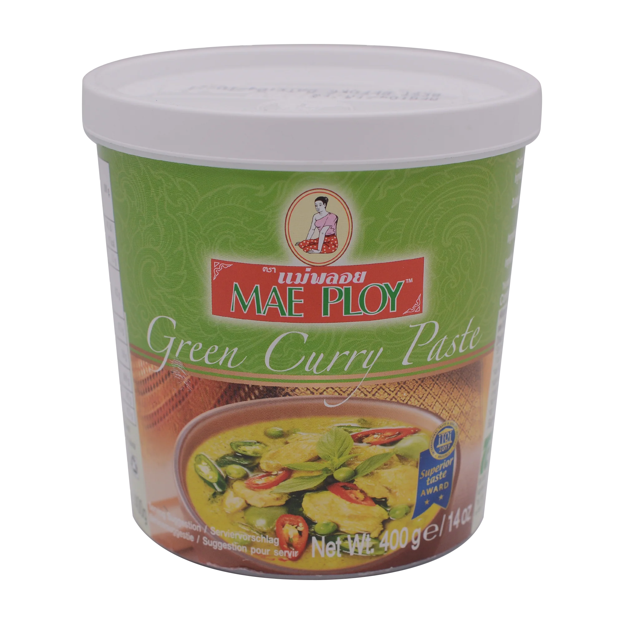 MAE PLOY Green Curry Paste 400g (Case 24)