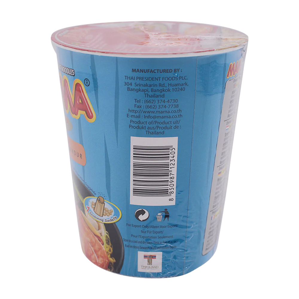 MAMA Cup Noodles - Seafood 70g - Image 2