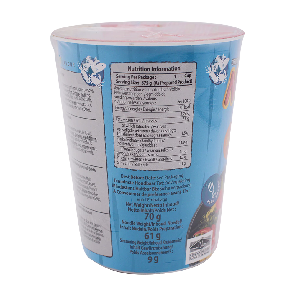 MAMA Cup Noodles - Seafood 70g - Image 4