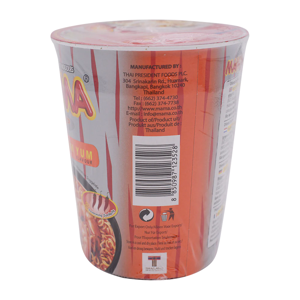 MAMA Cup Noodles - Tom Yum 70g - Image 3