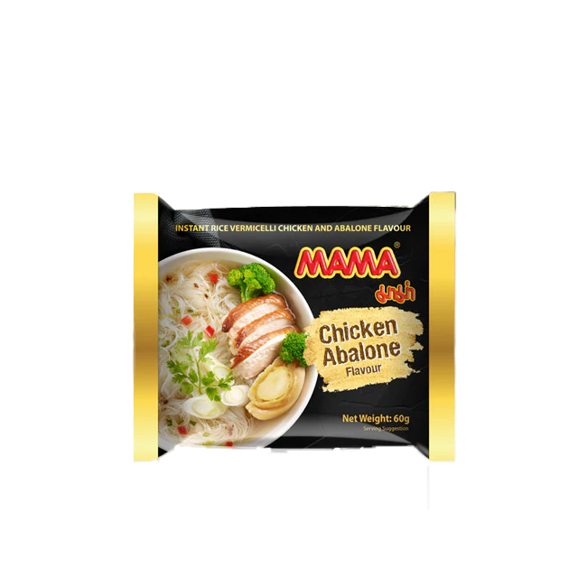 MAMA Rice Vermicelli Chicken & Abalone 60g