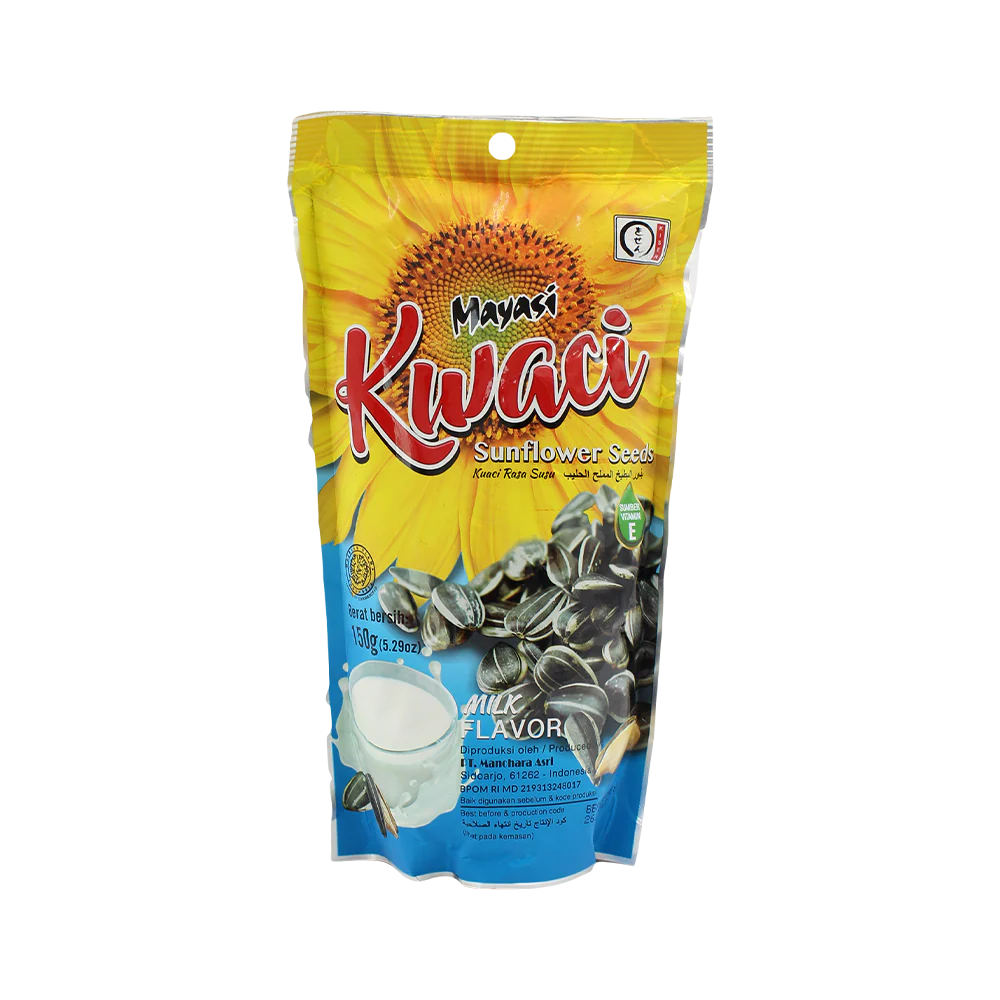 Mayasi Kwaci Sunflower Seeds - Milk Flv 150g