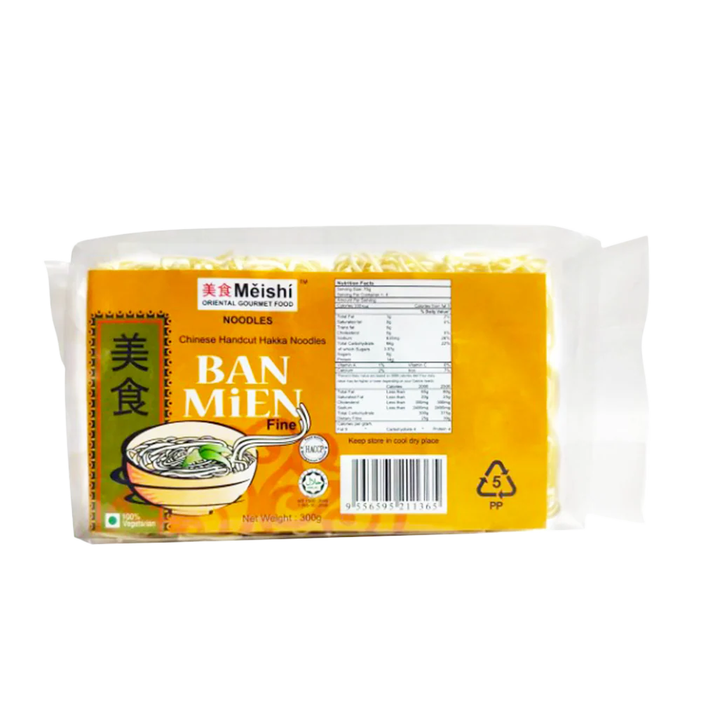MEISHI Dry Ban Mien Noodles (Fine) 300g