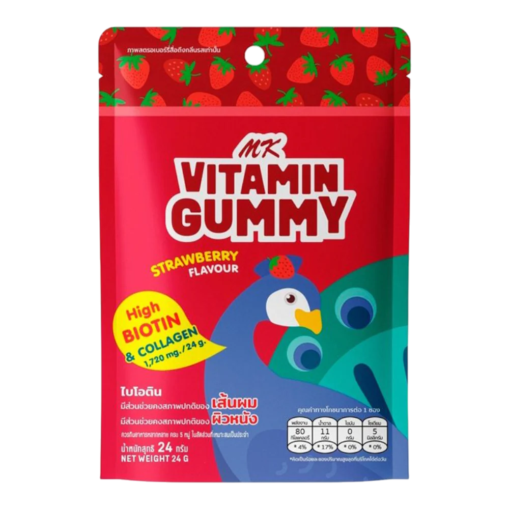 MK Vitamin Gummy Strawberry 24g (Case 288)
