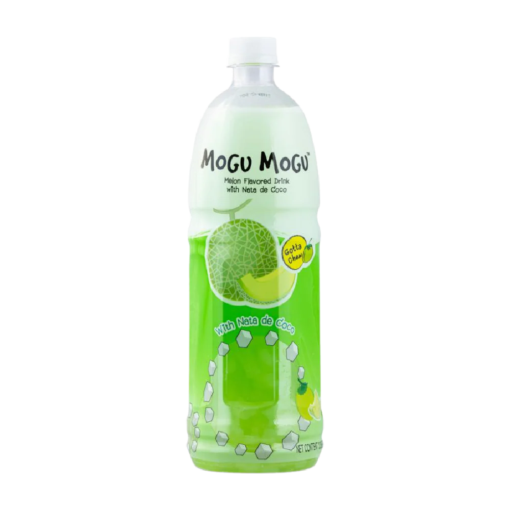 MOGU MOGU Nata De Coco Drink Melon Flavour 1L