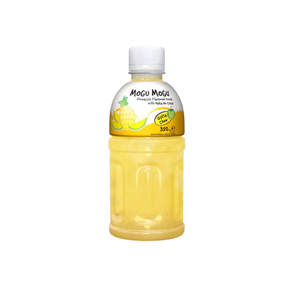 MOGU MOGU Nata De Coco Drink- Pineapple Flavour 320ml