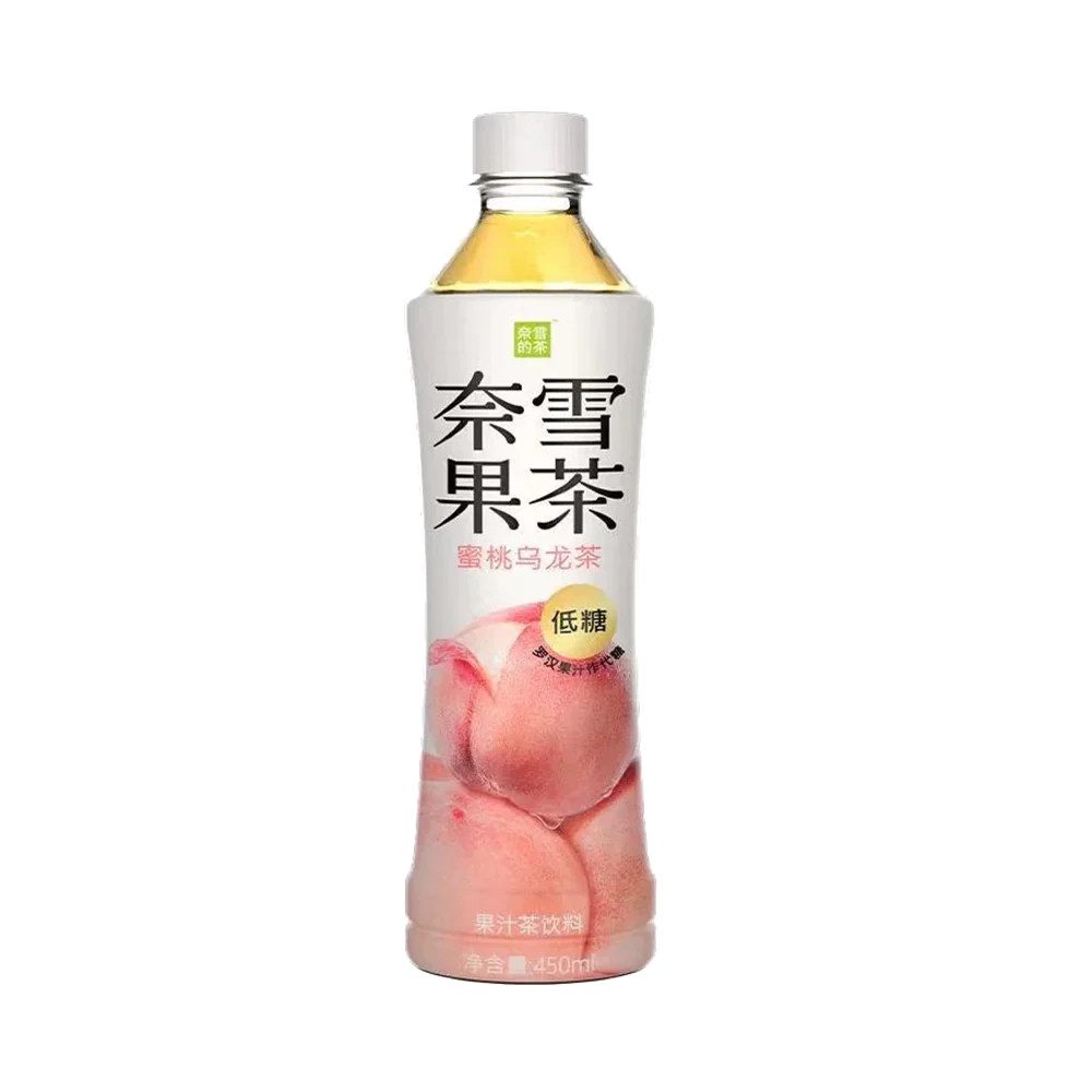 NAIXUE Fruit Drink Oolong Tea - Peach 450ml