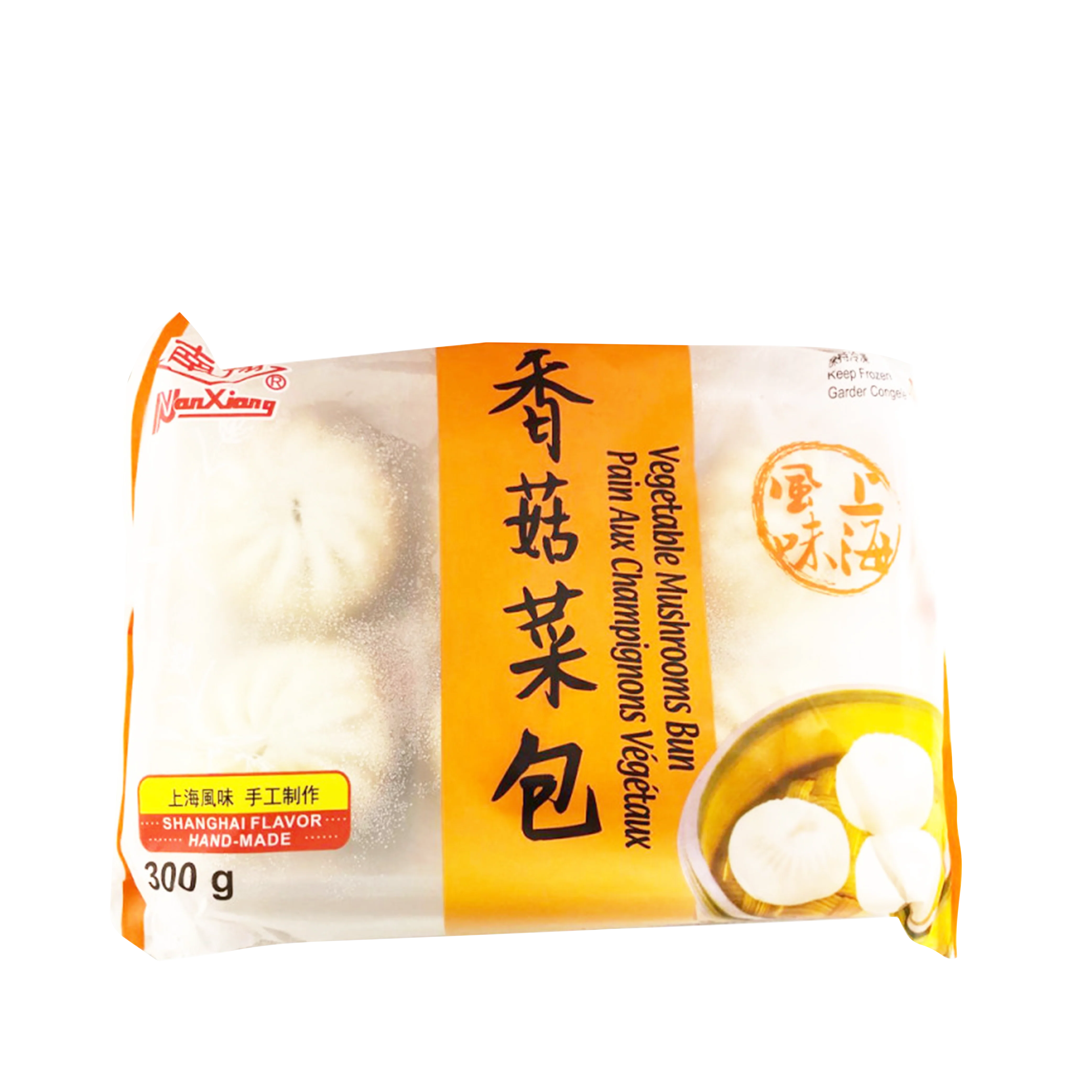 NAN XIANG Mushroom Vegetable bun 300g (Frozen)