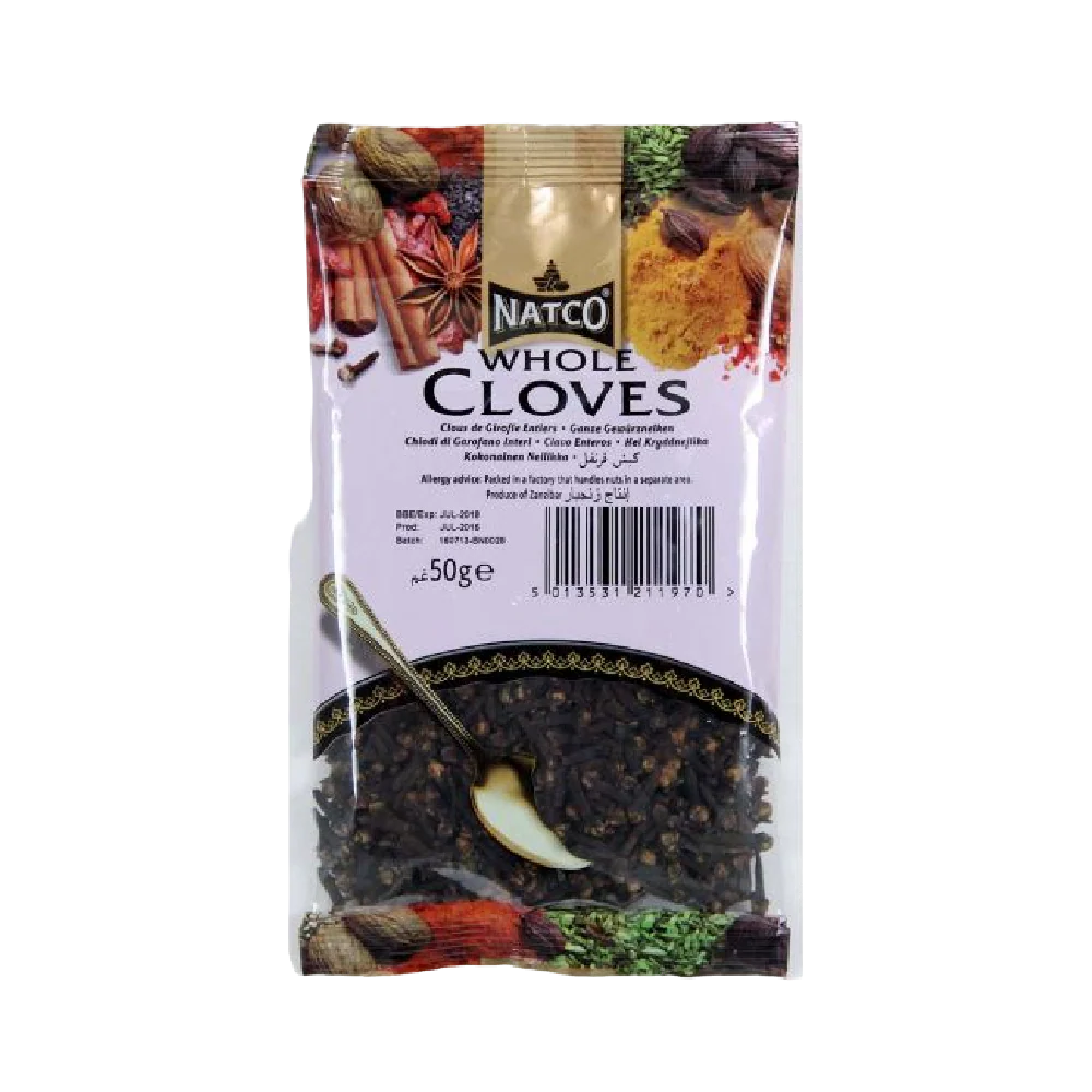 NATCO Cloves Whole 50g (Case 10)