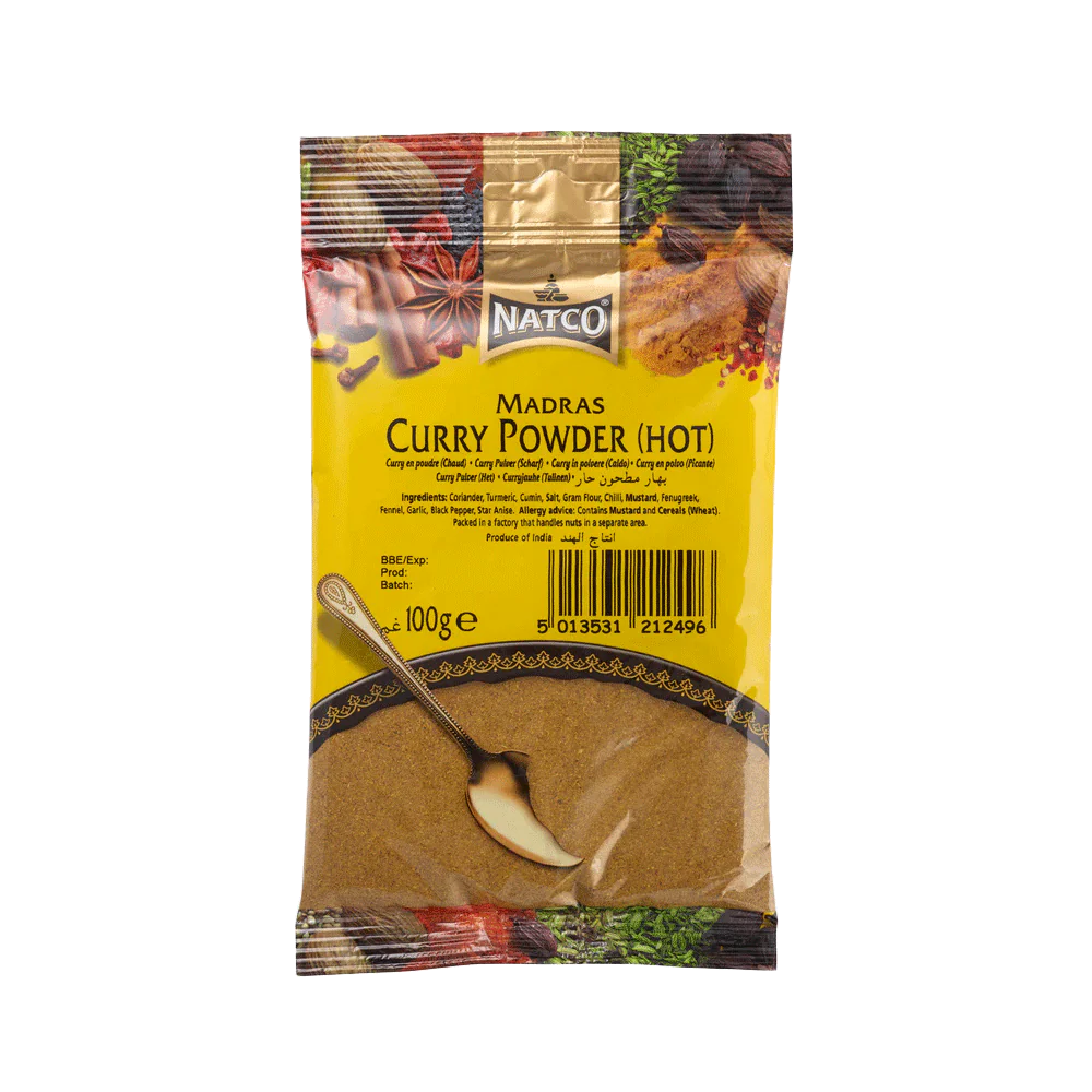 NATCO Curry Powder Hot 100g