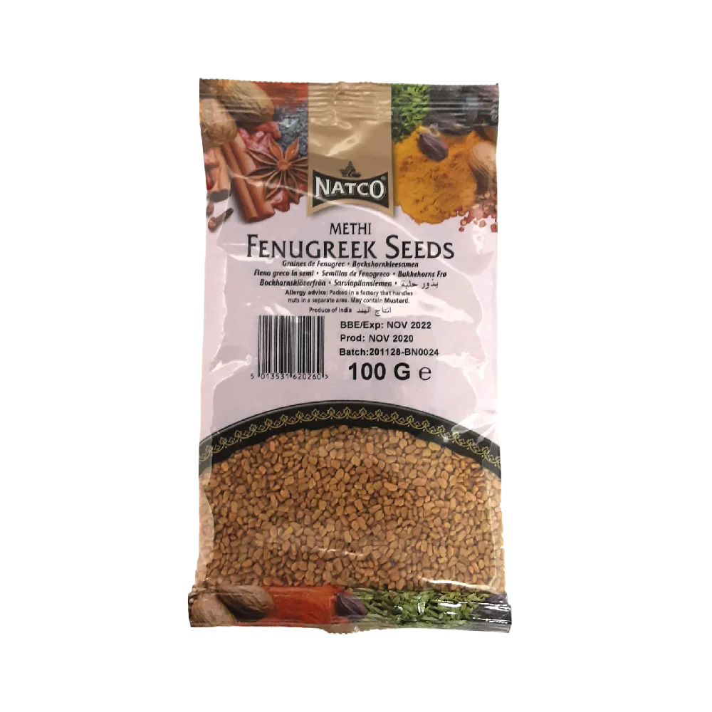NATCO Fenugreek Seed Methi 100g (Case 20)