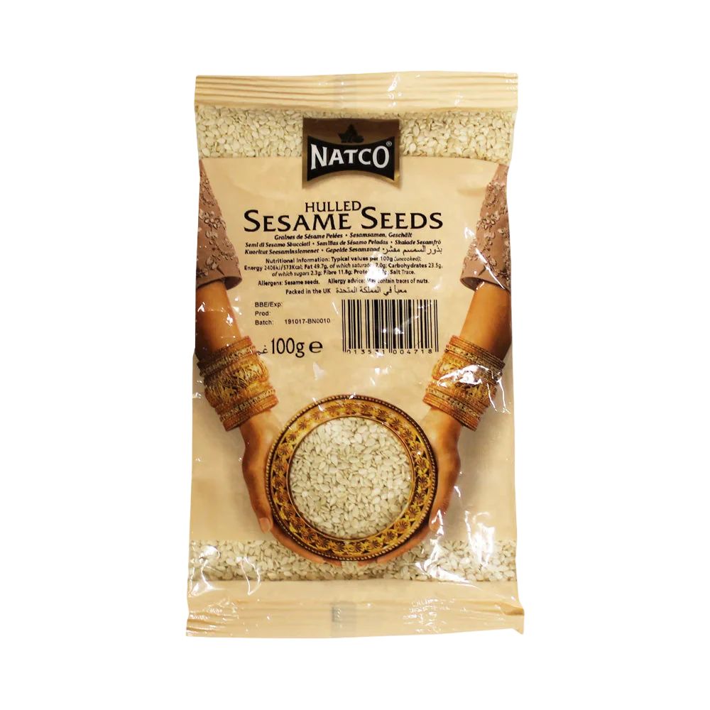 NATCO Sesame Seeds Hulled 400g (Case 20)