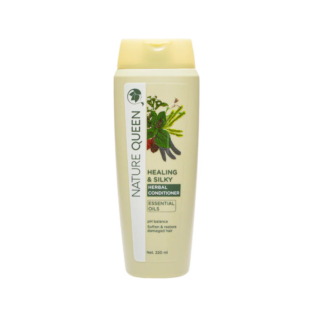 Nature Queen Healing & Silky Herbal Conditioner ESSENTIAL OIL 220ml