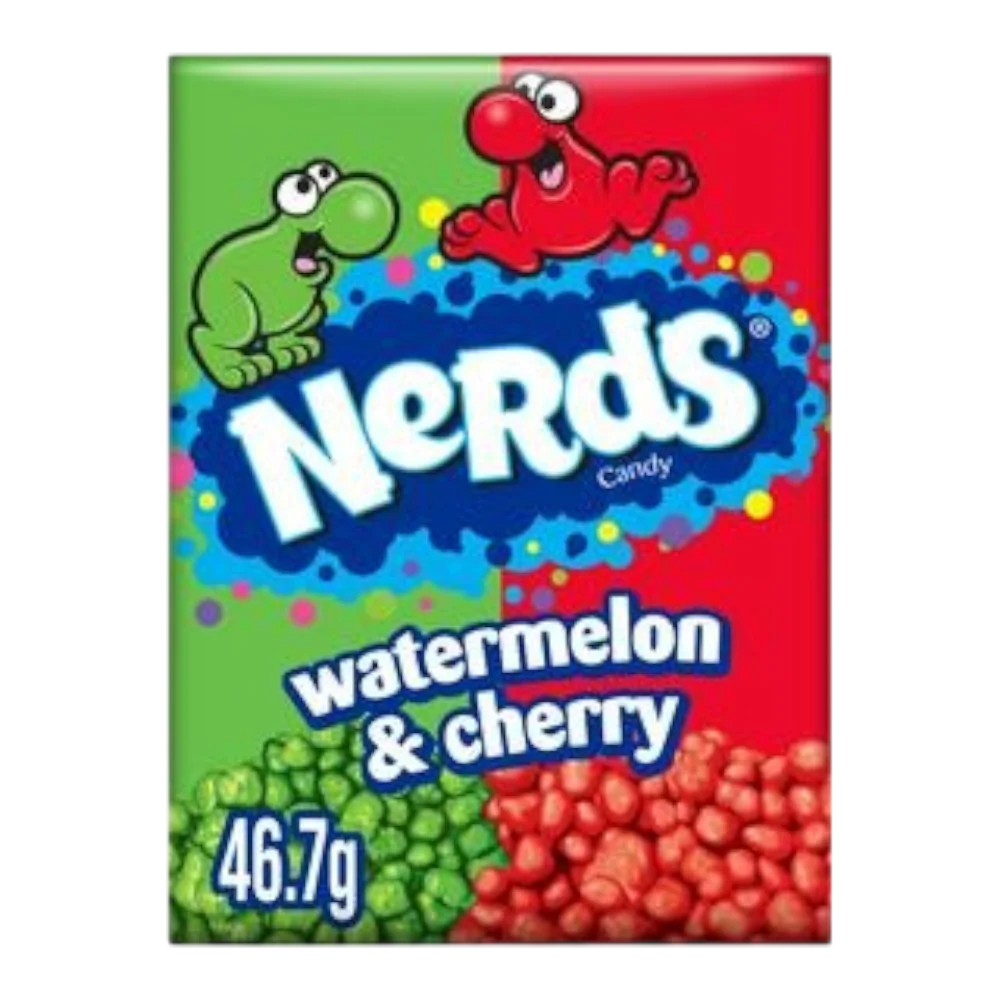 NERDS Watermelon&Cherry 46.7g