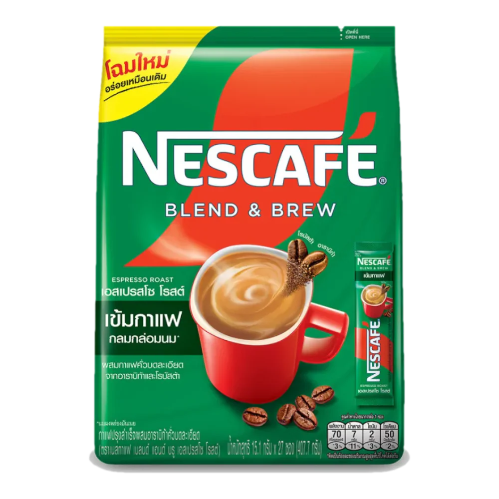 NESCAFE BLEND & BREW Espresso (27 sachets) 407.7g
