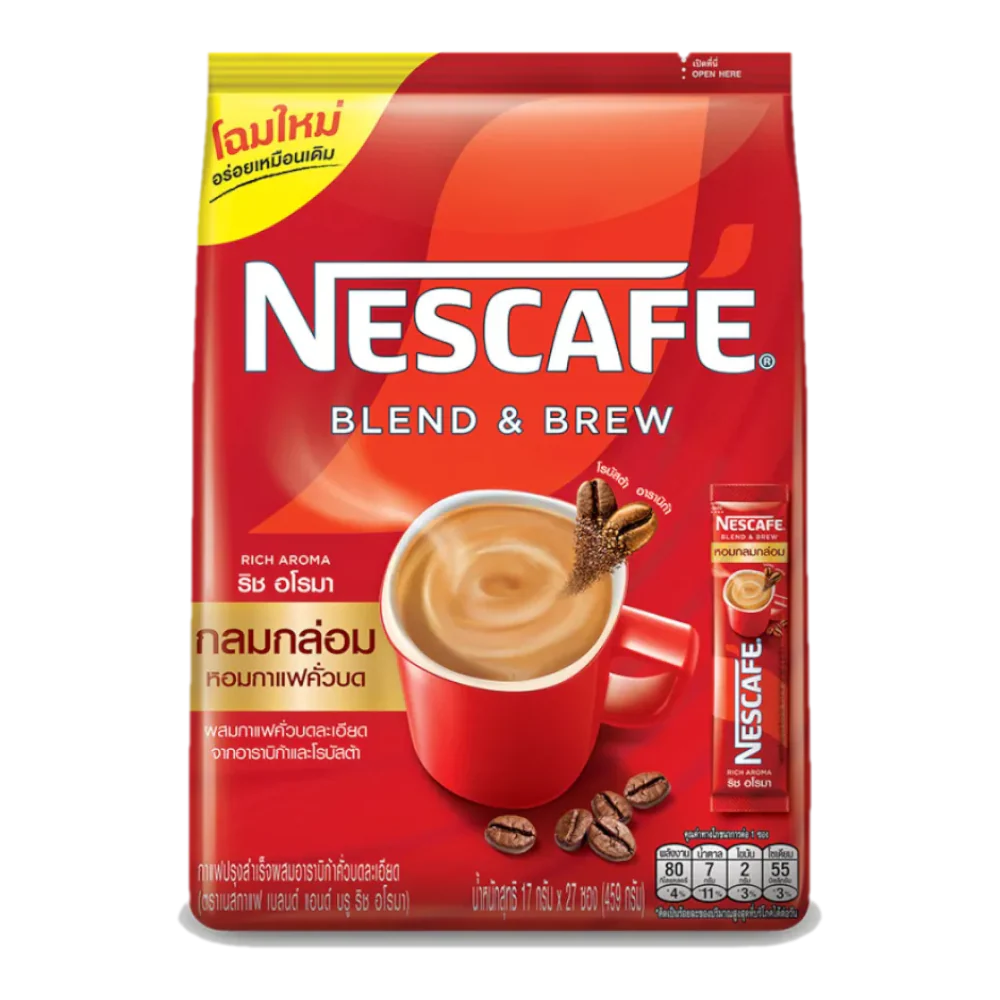 NESCAFE BLEND & BREW Rich Aroma (27 sachets) 432g
