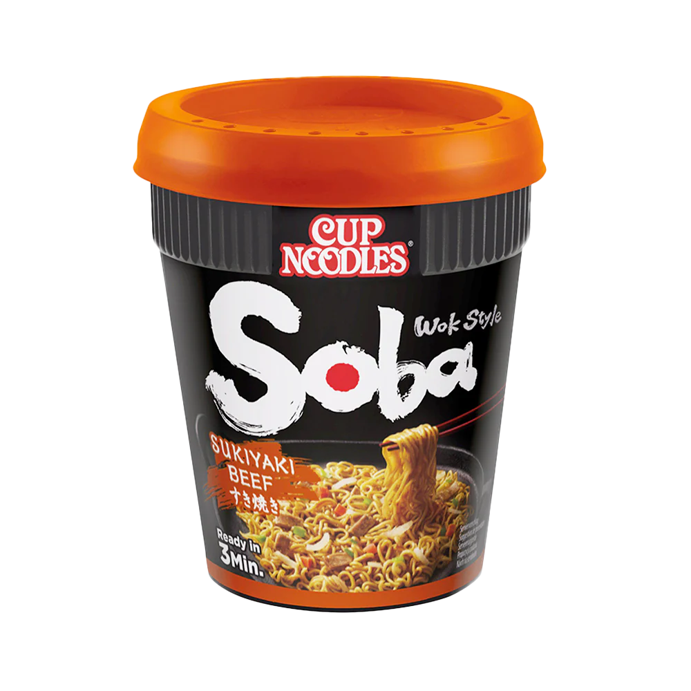 NISSIN Soba Cup Beef Sukiyaki 89g