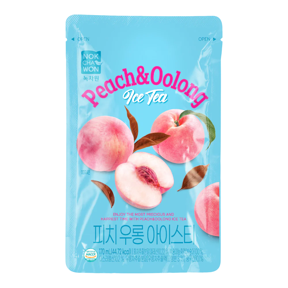 NOKCHAWON Peach Oolong Iced Tea Ade 170ml