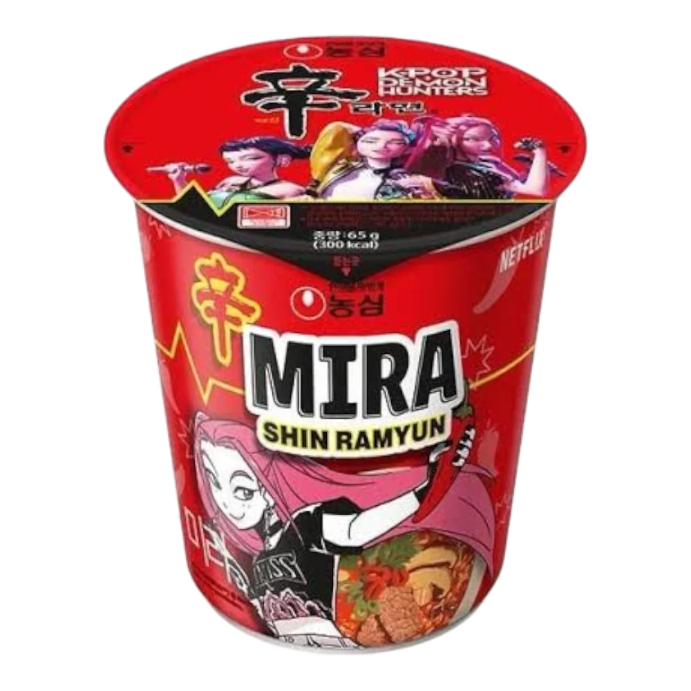 NONGSHIM Shin Cup Noodle Demon Hunters Mira - Spice Queen  68g
