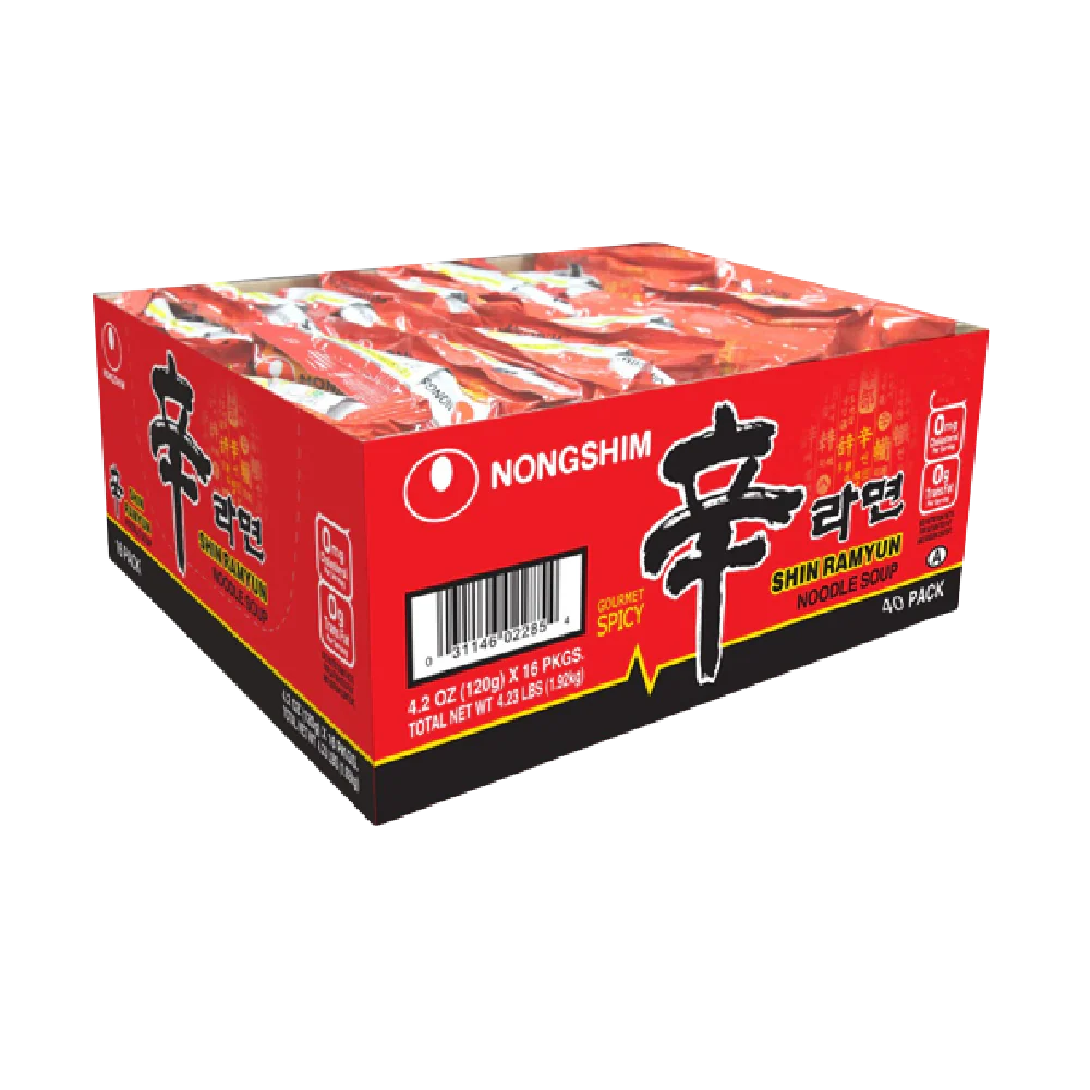 NONGSHIM Shin Hot spicy Ramyun 120g (Case 40)