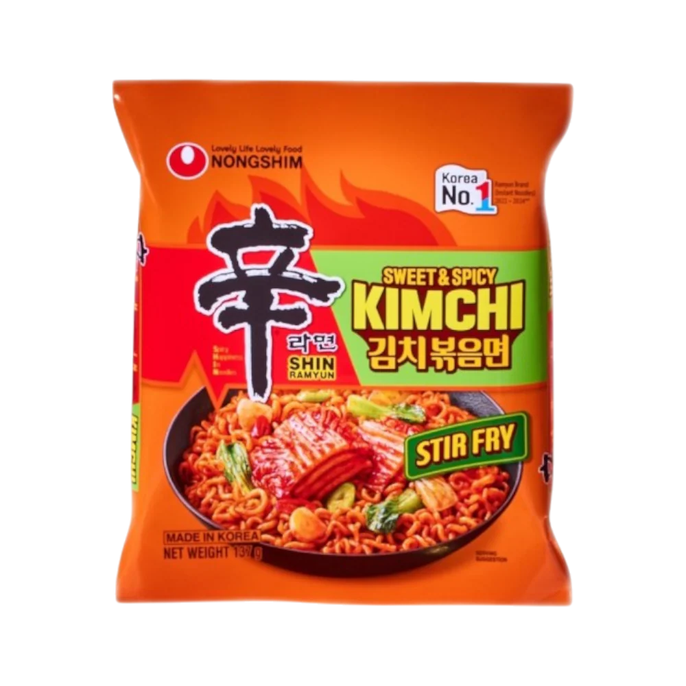 NONGSHIM Shin Kimchi Sweet & Spicy Stir Fry 137g