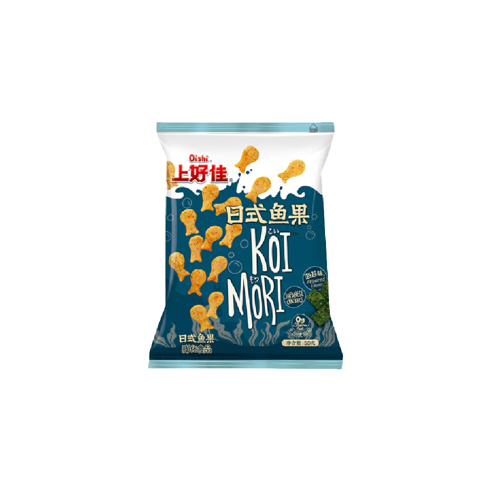 OISHI Corn Snack Ball - Seaweed 50g (Case 20)