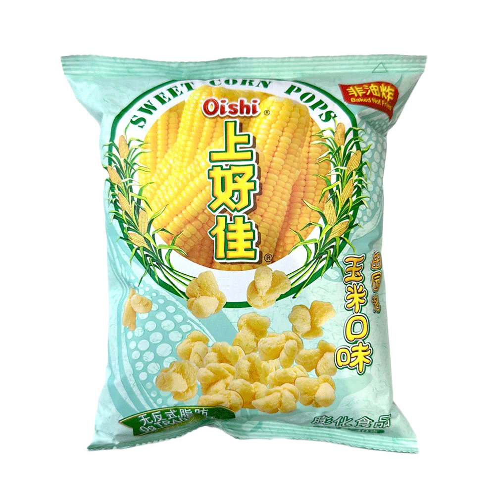 OISHI Pastoral Puffs Corn Flavor 40g
