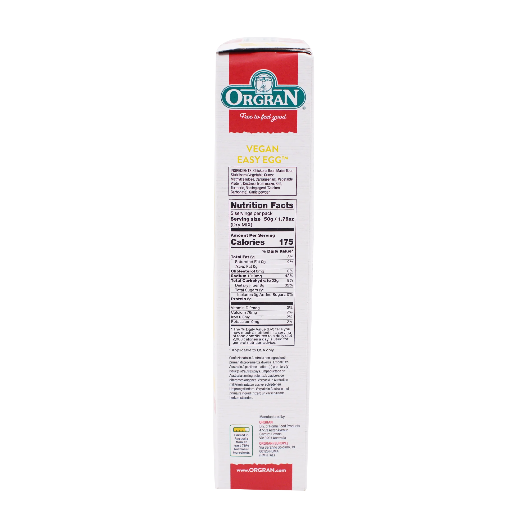 ORGRAN Vegan Easy Egg 250g - Image 3