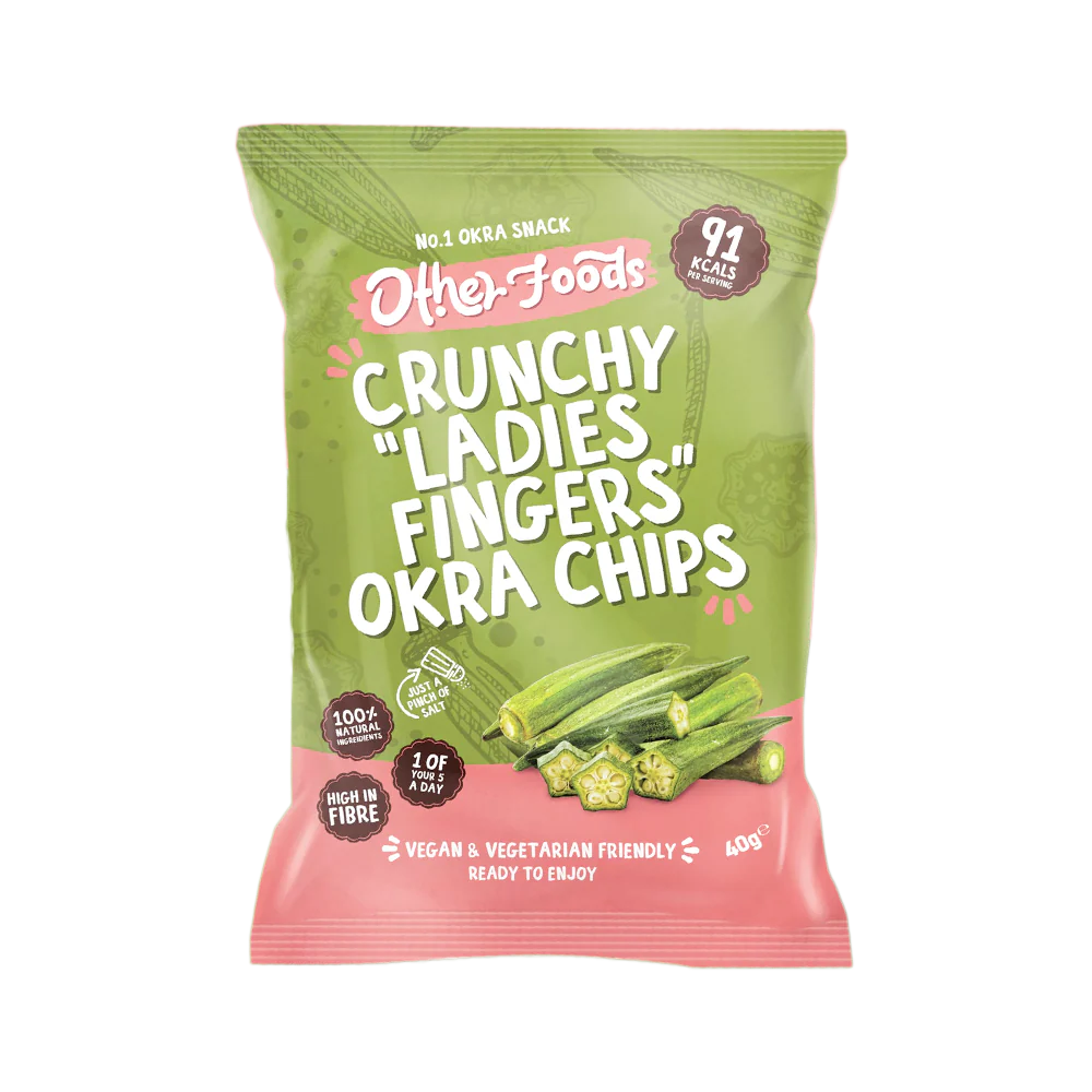 OTHER FOODS Crunchy Ladies Fingers Okra Chips 40g