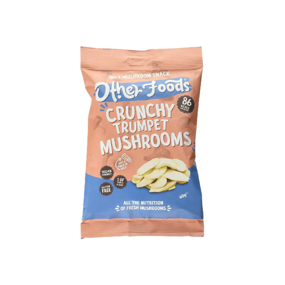 OTHER FOODS Crunchy Trumpet Mushroom Chips 40g