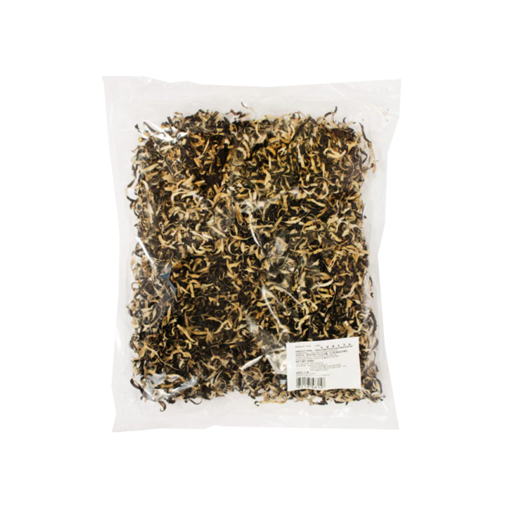 PEONY Black Fungus Strip (Pak-Pui) 500g (Case 10)