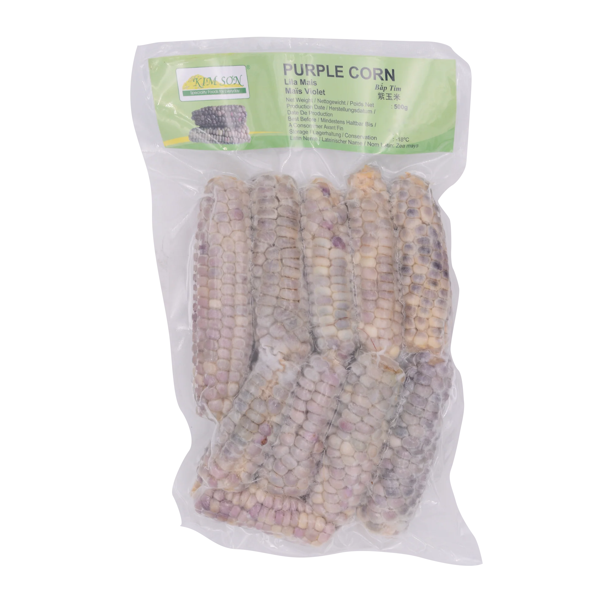 Kimson Purple Corn 500g (Frozen)