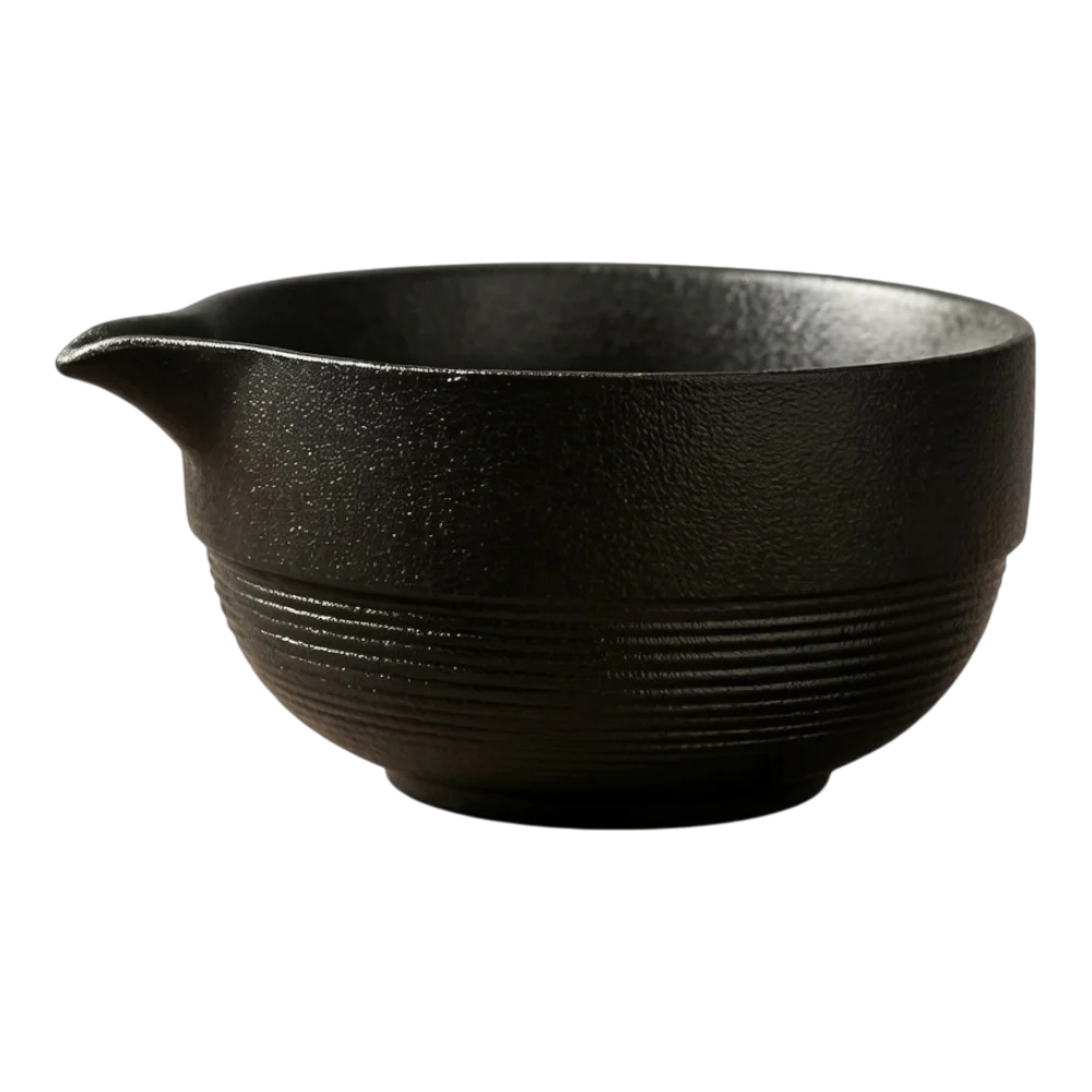 QIHUANG Matcha Bowl - Matte Black