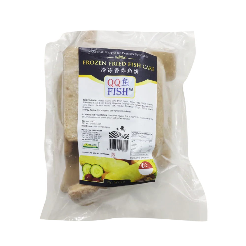 QQ Fried Fish Cake 1kg (Frozen)