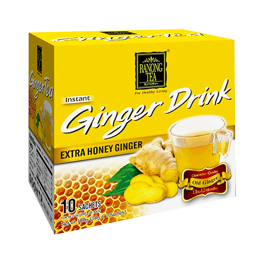 RANONG Xtra Mature Ginger Drink - Original 10 bags 10g