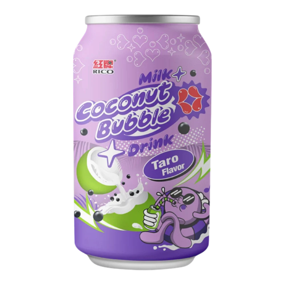 Rico- Coconut Milk Tea (Taro Flavor) 350g (Case 24)