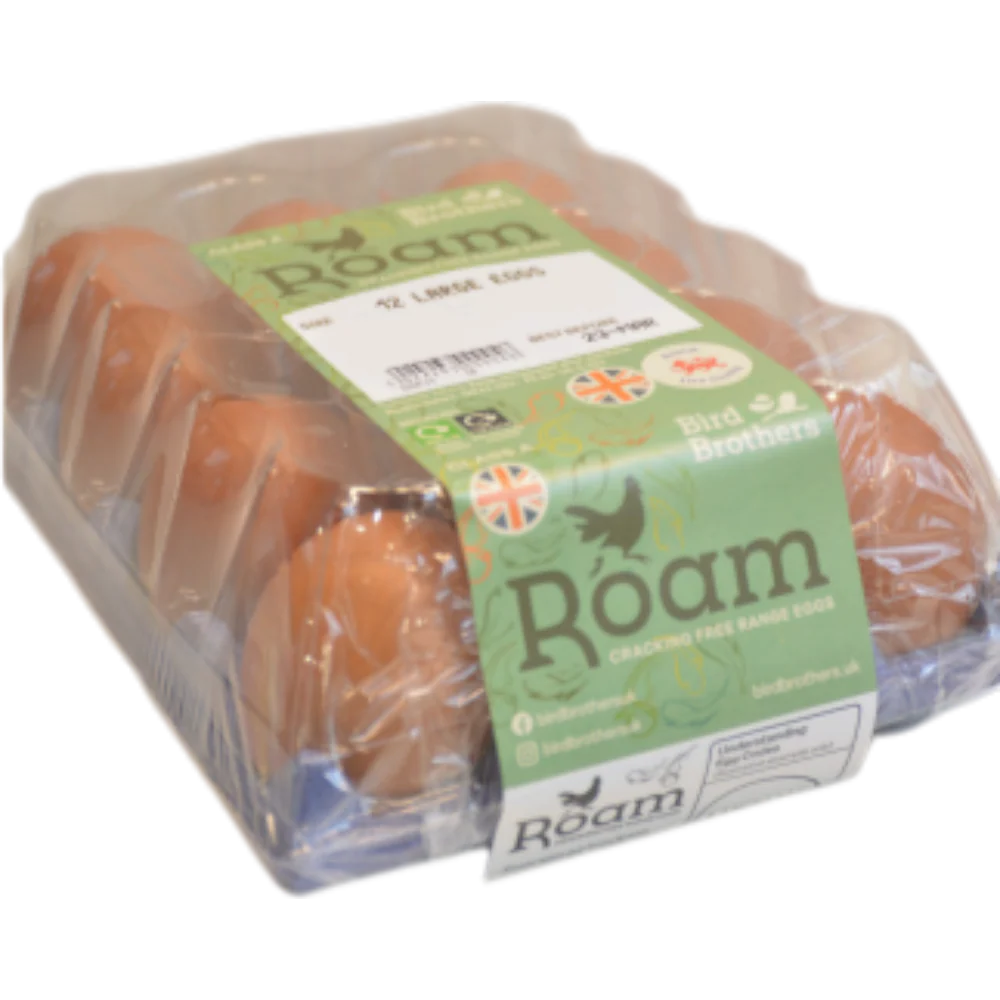 ROAM Cracking Free Range Eggs Size 12 Large Eggs