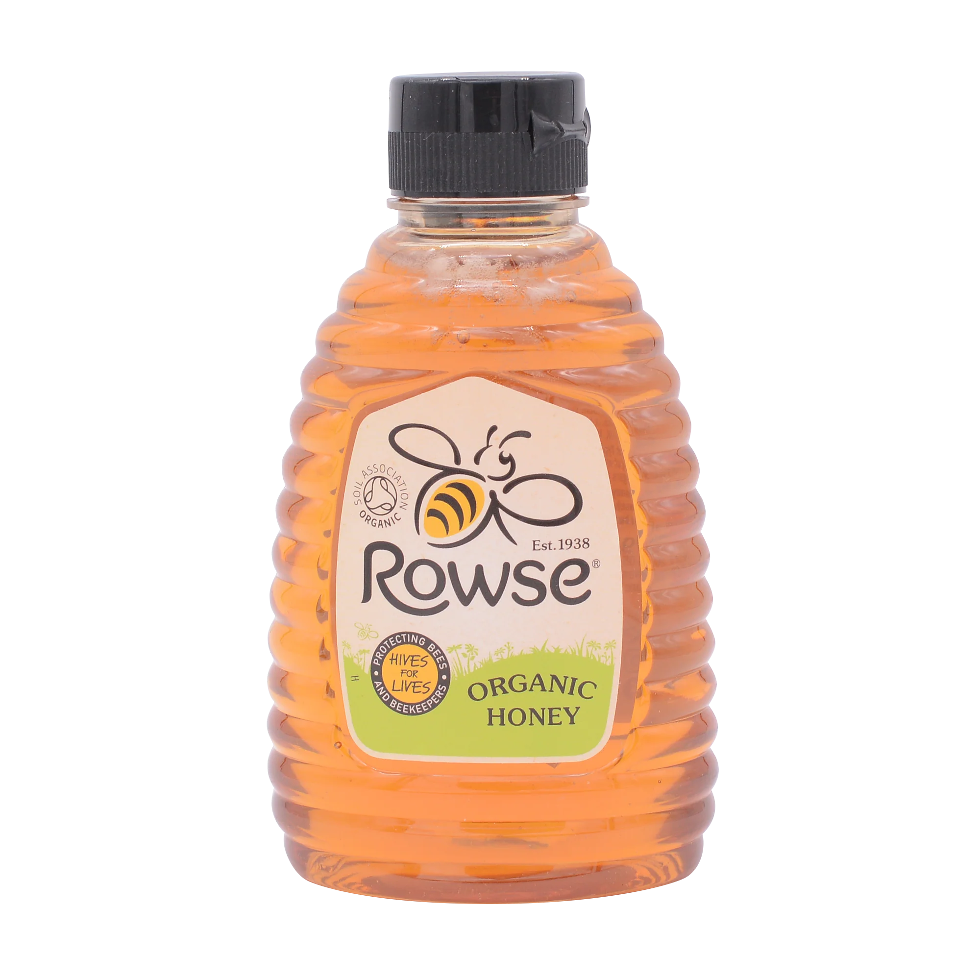 Rowse Squeezy Clear Organic Honey 340g