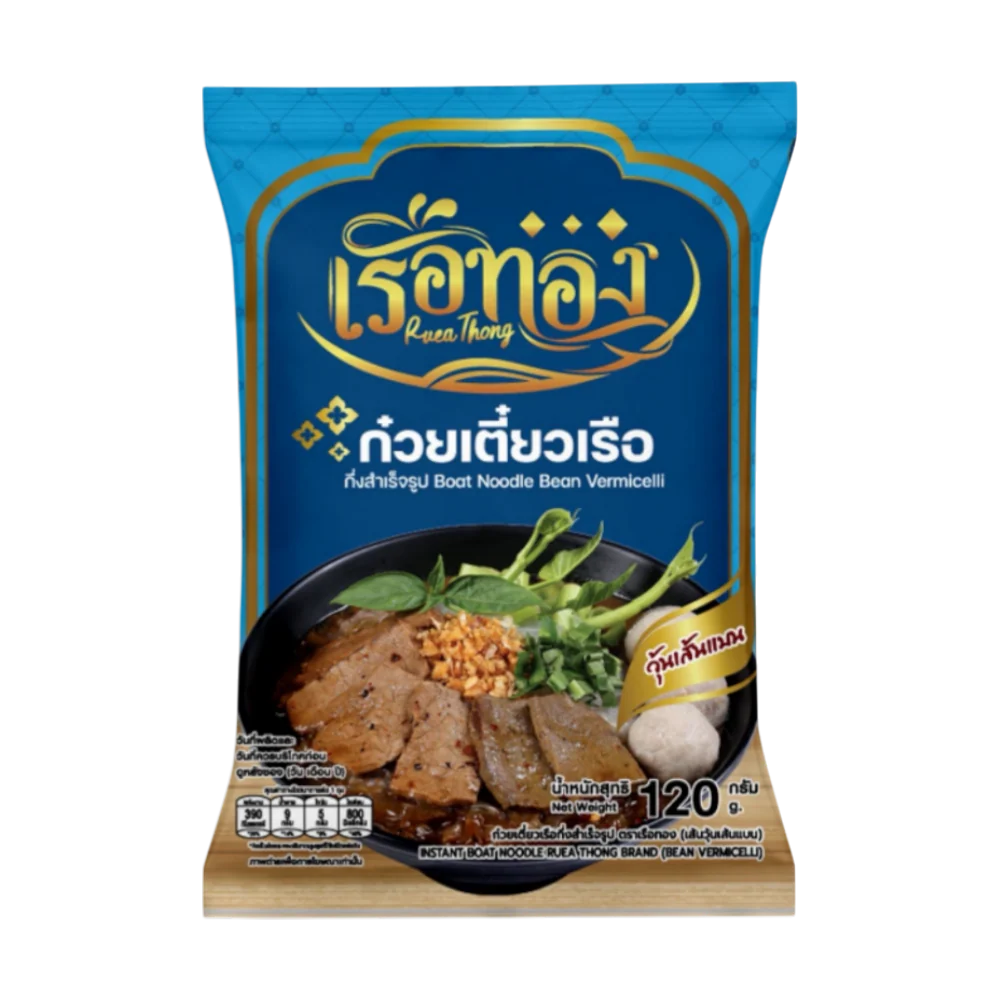 RUEA THONG Instant Boat Noodle - Bean Vermicelli 120g